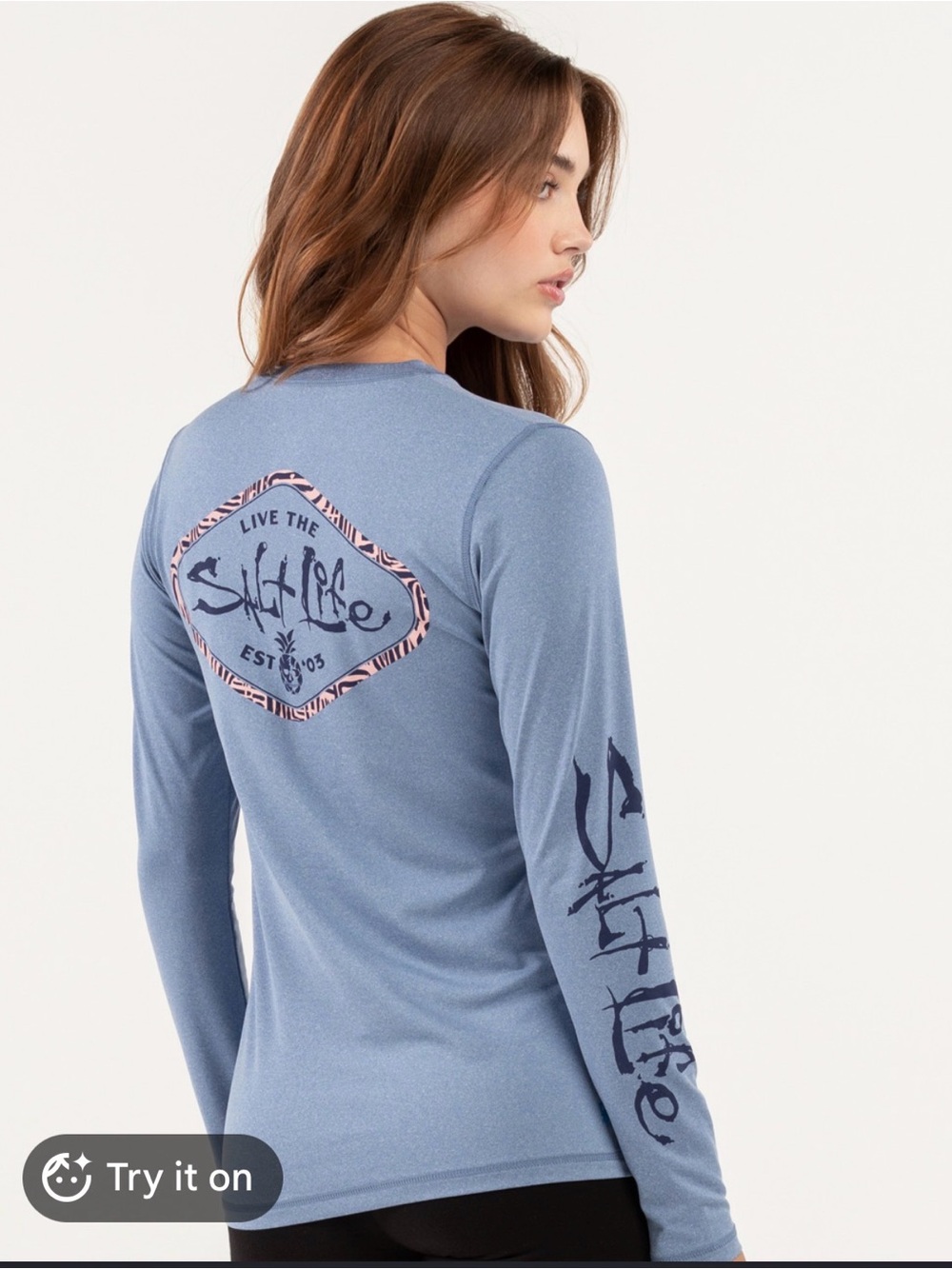Salt Life Simply Salt long sleeve tee size small